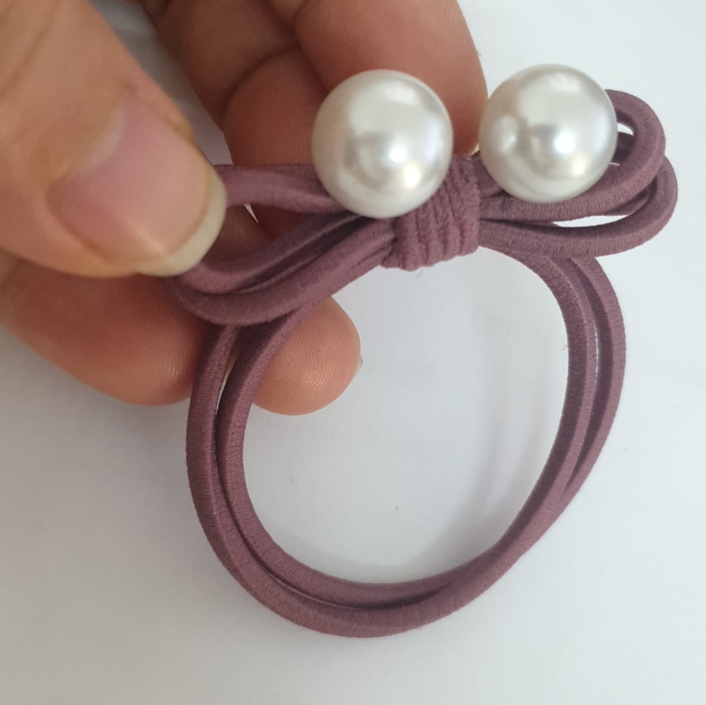 hair tie, BABY , purple